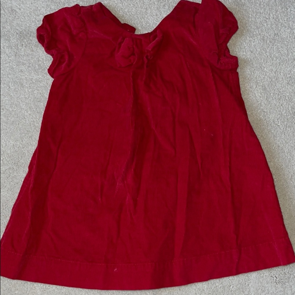 GAP Red Corduroy dress